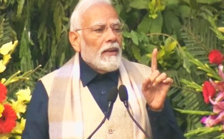 आज भारत की दुनिया में अलग साख है: नव मतदाता सम्मेलन में बोले पीएम मोदी