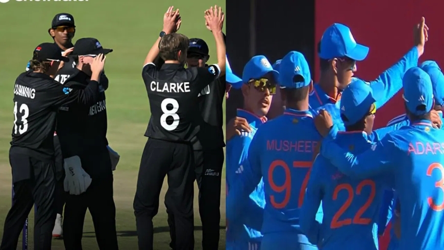 अंडर-19 वर्ल्ड कप 2024: भारत ने न्यूजीलैंड को 214 रनों से रौंदा