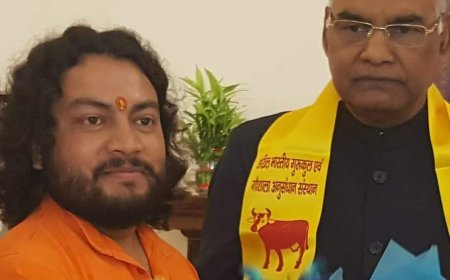 गोसेवा एवं गौ रक्षा की मुहिम को लेकर आगे बढ़ रहे ज्योतिषाचार्य गुरु गौतम ऋषि