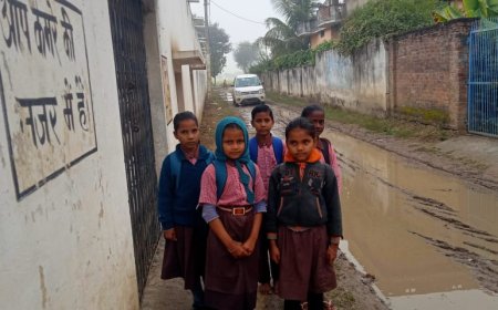 बहुत कठिन है डगर गुरकुल के, कैसे जाएं पढ़ने बच्चें स्कूल के!!