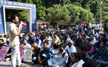 RO/ARO पेपर लीक को लेकर प्रयागराज में छात्रों ने 23 फरवरी को किया आंदोलन का आह्वान