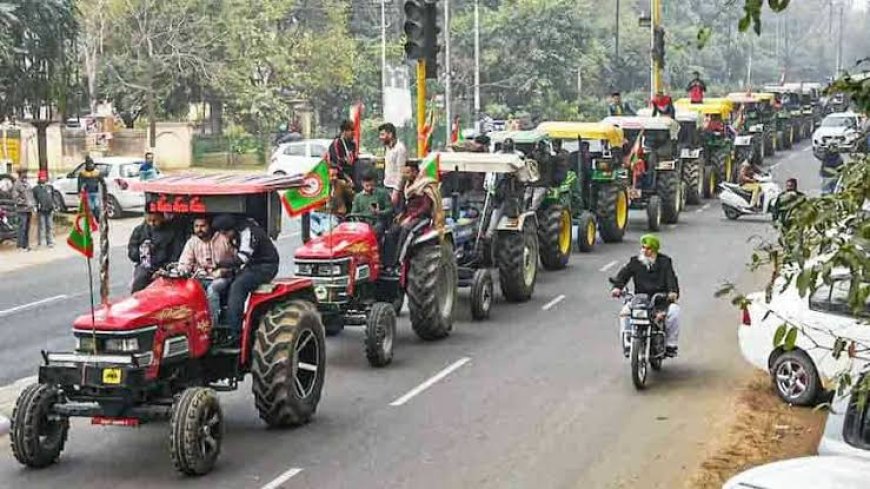 LIVE: किसान आंदोलन का 'दिल्ली चलो' मार्च आज, सीमाओं पर भारी फोर्स तैनात