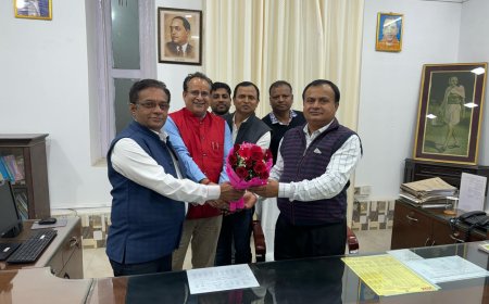 प्राचार्य ने महाविद्यालय में NAAC सम्बन्धी चल रही तैयारियों की दी जानकारी