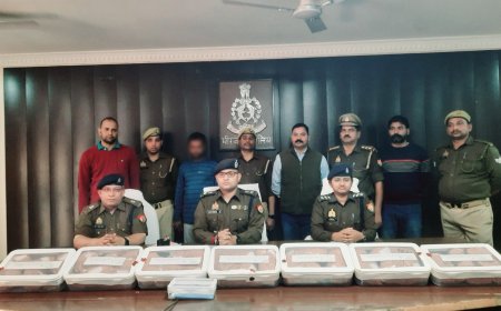 मिर्जापुर पुलिस ने 23 करोड़ के अवैध अफीम के साथ अंतर्राज्यीय तस्कर को दबोचा