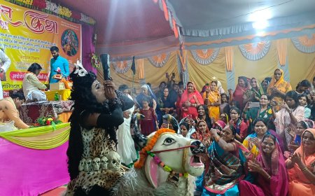 शिव-पार्वती विवाह की झांकी और श्रीकृष्ण-कुंती संवाद देख भाव विभोर हुए भक्त