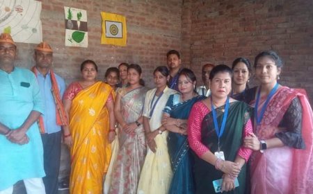 मिर्जापुर: अदलहाट के बूथ संख्या 376 गोठौरा गांव में मनाया गया भाजपा का स्थापना दिवस 
