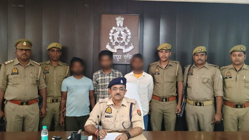 थाना चुनार व एसओजी/सर्विलांस की संयुक्त टीम ने ₹15 लाख के गांजा के साथ 3 तस्करों को दबोचा