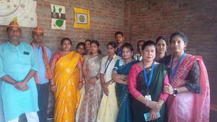 मिर्जापुर: अदलहाट के बूथ संख्या 376 गोठौरा गांव में मनाया गया भाजपा का स्थापना दिवस 