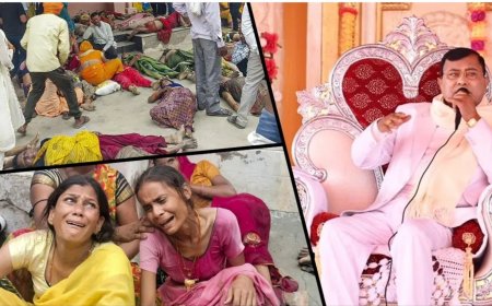 हाथरस: हादसे के बाद से भोले बाबा फरार, तलाश में जुटी पुलिस टीम, आयोजकों पर एक्शन की तैयारी