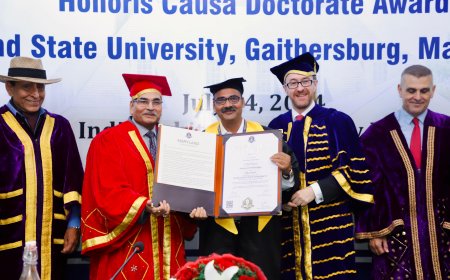 प्रयागराज: मां गायत्री समूह संस्थानों के चेयरपर्सन अनिल कुमार श्रीवास्तव को मिला सम्मान