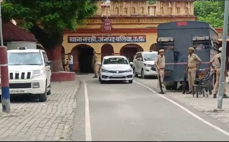 बलिया वसूली कांड: दरोगा पन्नेलाल की ऊपर तक थी पहुंच, सिर्फ मालदार थानों में ही करवाता था पोस्टिंग, 5 पुलिस वालों समेत फरार