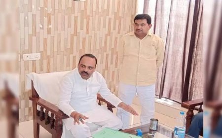 मिर्जापुर में सपा नेता रमेश बिंद पर जबरन जमीन कब्जा करने का आरोप