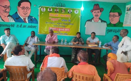 विधायक रिंकी कोल ने जन चौपाल लगाकर सुनी लोगों की समस्याएं