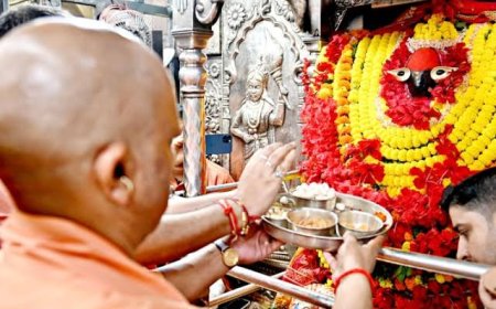मुख्यमंत्री योगी कल मिर्जापुर में करेंगे माता विंध्यवासिनी का दर्शन-पूजन