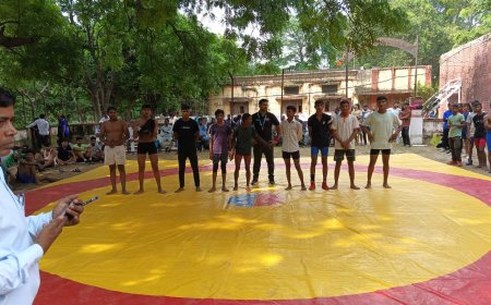 मंडल स्तरीय कुश्ती प्रतियोगिता: कौंधियारा के 4 छात्र प्रदेश स्तर के लिए चयनित