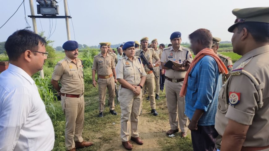 भदोही के औराई में चरी के खेत में युवक की लाश मिलने से पूरे क्षेत्र में मची सनसनी