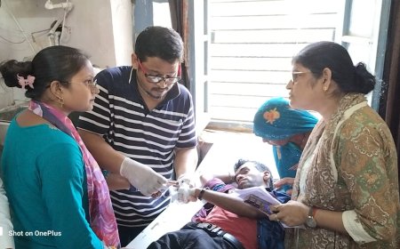 हलिया, मिर्जापुर| दर्शनार्थियों की बाइक दुर्घटना में चार लोग घायल, एक की हालत गंभीर