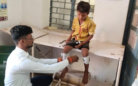 हलिया, मिर्जापुर| जंगली सियार के हमले से 6 वर्षीय बालक घायल