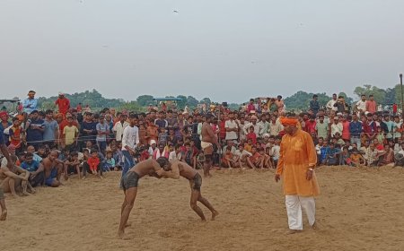 कोनिया में विशाल दंगल का आयोजन, अयोध्या के बजरंगी पहलवान ने दिखाया जलवा
