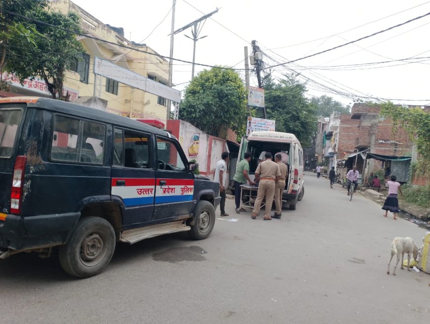 अहरौरा में सड़क हादसा: तेज रफ्तार बाइक डिवाइडर से टकराई, युवक गंभीर रूप से घायल