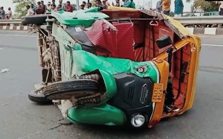 मिर्जापुर ब्रेकिंग: काली खोह मोड पर ऑटो-सांड की भीषण टक्कर में ऑटो सवार महिला और चालक की मौत