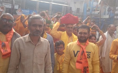 कोरांव में हुआ श्रीमद्भागवत कथा ज्ञान यज्ञ सप्ताह का शुभारंभ