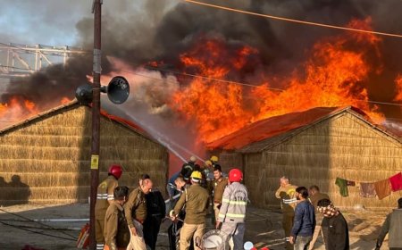 Mahakumbh Fire: महाकुंभ मेले में भयंकर आग से कई टेंट जलकर खाक, सीएम योगी ने मौके पर पहुंचकर लिया जायजा