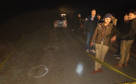 मिर्जापुर: पुलिस और गो-तस्करों के बीच मुठभेड़ में 2 गिरफ्तार, अवैध तमंचा और 32 गोवंश बरामद