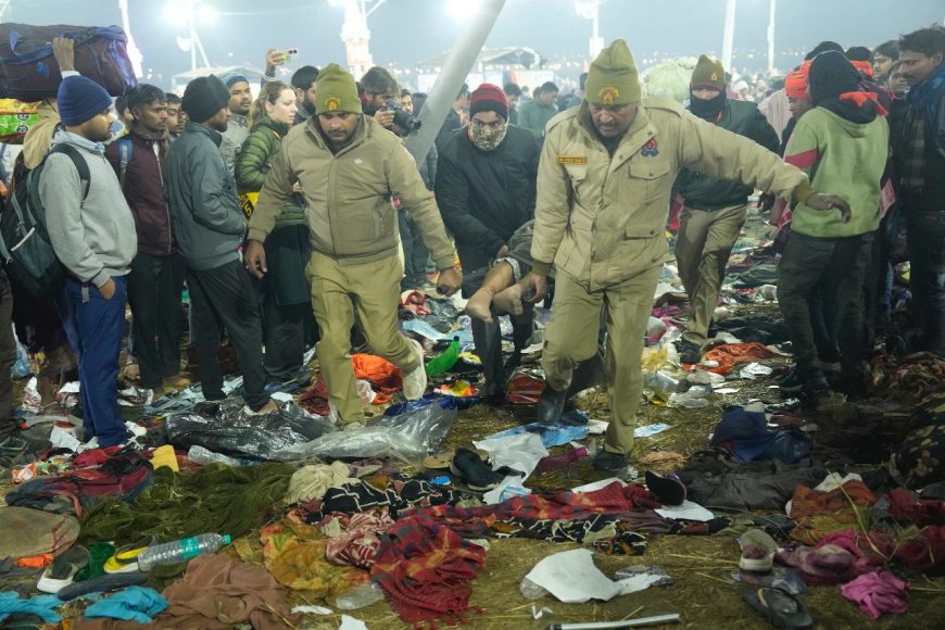 Mahakumbh stampede: महाकुंभ मेले में भगदड़ से 17 श्रद्धालुओं की मौत, स्थिति सामान्य होने के बाद स्नान जारी