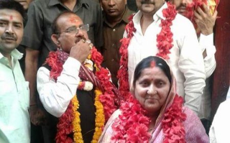 बाहुबली विजय मिश्र की पत्नी रामलली पर मुकदमा दर्ज, आयुध अधिनियम के तहत कार्रवाई