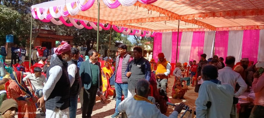 मिर्जापुर में दिव्यांग जन सशक्तिकरण शिविर का आयोजन, 145 दिव्यांगों को उपकरण हेतु चिन्हित किया गया