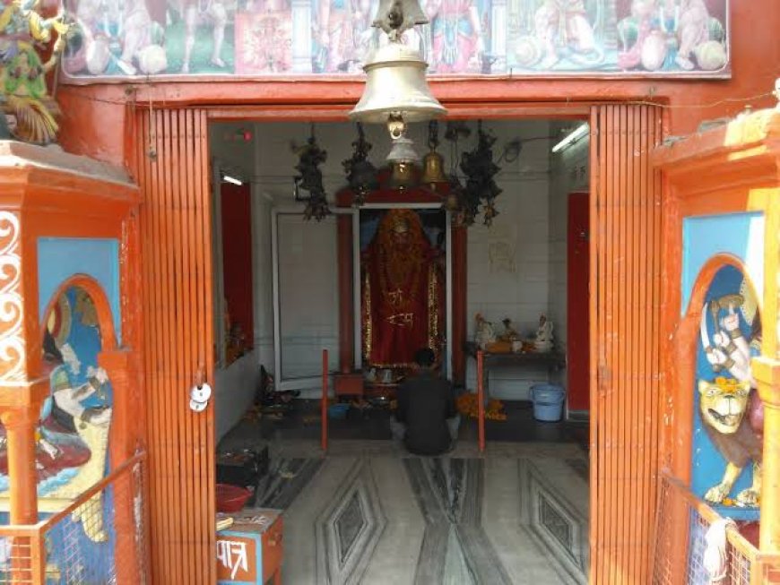 BHADOHI: चोरों का तांडव, हनुमान मंदिर से चांदी का मुकुट और घंटा चोरी