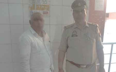 मिर्जापुर पुलिस ने बाहुबली विजय मिश्रा के समधि को 2 करोड़ रंगदारी मांगने के आरोप में किया गिरफ्तार