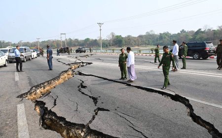 म्यांमार भूकंप त्रासदी में मृतकों की संख्या 1,000 के पार, राहत कार्य जारी