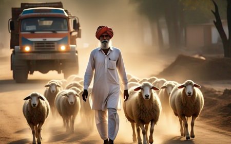 मिर्जापुर: बेकाबू ट्रक ने 50 भेड़ों को रौंदा, चालक फरार, जिले में हड़कंप