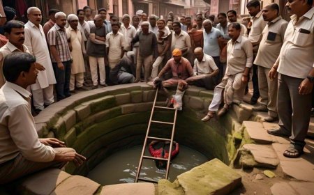 मध्य प्रदेश के खंडवा में कुएं की जहरीली गैस से 8 लोगों की दर्दनाक मौत