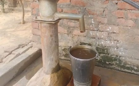 भदोही के गांवों में पीने के पानी का संकट: दूषित पानी से बीमारियों का प्रकोप, शासन बेपरवाह