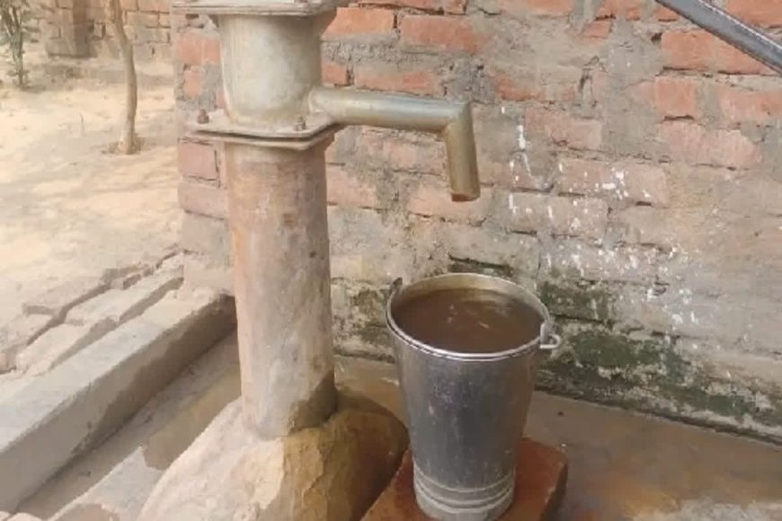 भदोही के गांवों में पीने के पानी का संकट: दूषित पानी से बीमारियों का प्रकोप, शासन बेपरवाह