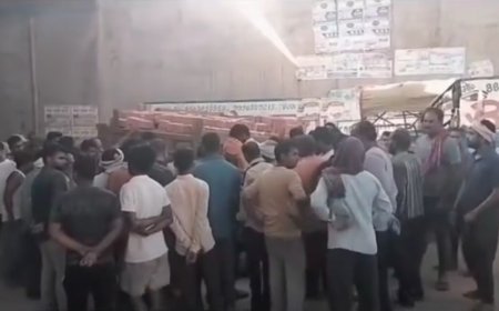 मिर्जापुर: स्कूल जा रही बालिका को ट्रैक्टर ने कुचला, दर्दनाक मौत, ग्रामीणों का चक्काजाम