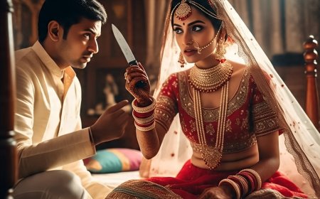 प्रयागराज: सुहागरात पर दुल्हन चाकू दिखाकर बोली- 'टच किया तो 35 टुकड़ों में मिलोगे', बॉयफ्रेंड के साथ भागी