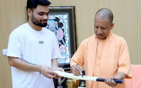 क्रिकेटर रिंकू सिंह को योगी सरकार का बड़ा तोहफा, बेसिक शिक्षा अधिकारी के पद पर मिली नियुक्ति