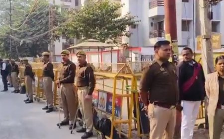 मिर्जापुर ब्लेडबाजी कांड: आरोपी अब्दुल उर्फ सैफ के संदिग्ध मौत से शहर में तनाव, चप्पे-चप्पे पर भारी फोर्स तैनात
