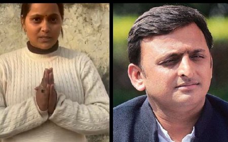 अखिलेश यादव से मदद पाकर भावुक हुई बिकरु कांड की खुशी दुबे, बोली- गरीब ब्राह्मण बेटी की मदद के लिए धन्यवाद