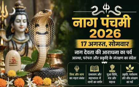 नाग पंचमी 2026: नाग देवता की आराधना, पौराणिक कथाएं, पूजा विधि और भारत में धार्मिक-सांस्कृतिक महत्व